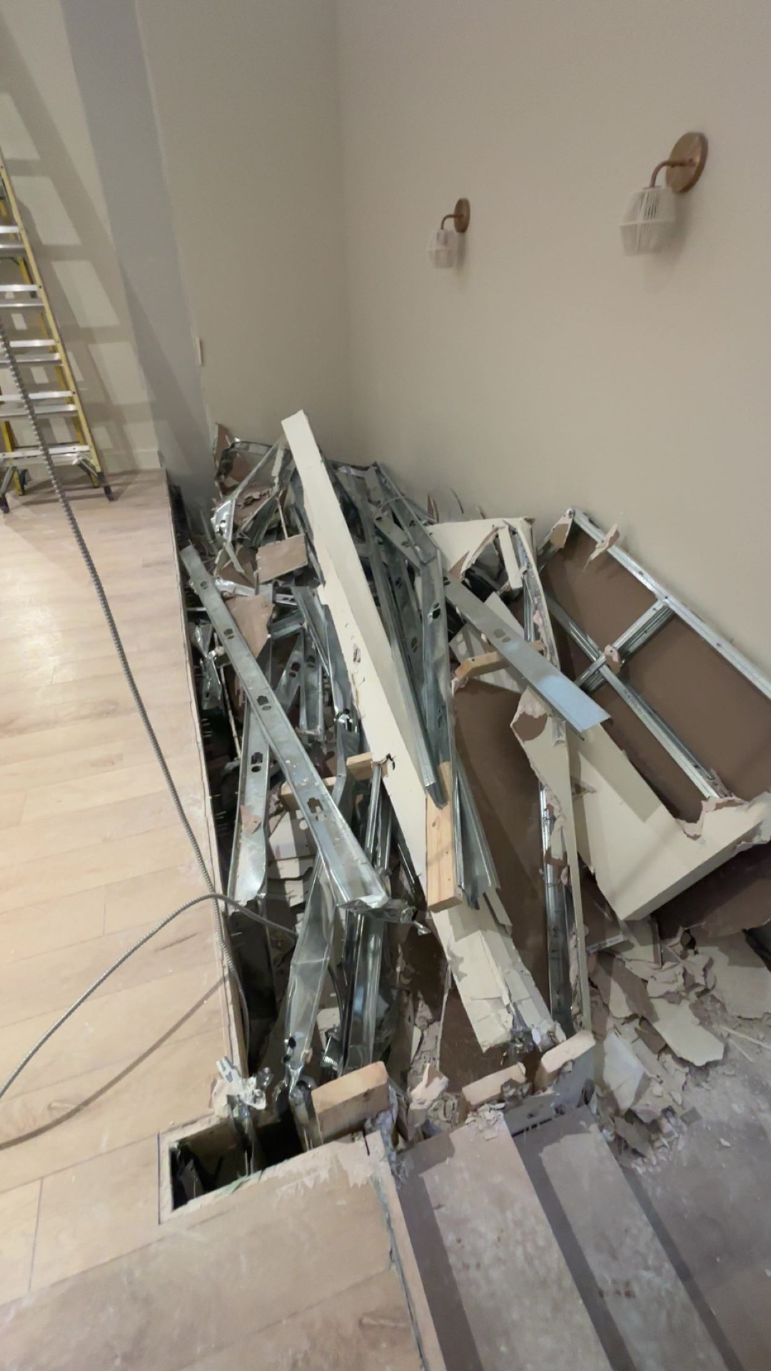 Cluttered Montreal space filled with junk and debris before Clear Out MTL removal — example 3